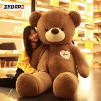 ราคา Zkgood ตุ๊กตาหมีตุ๊กตาหมีสำหรับเด็กตุ๊กตาน่ารักสีขาวขนาดใหญ่เป็นมนุษย์สำหรับเด็กผู้หญิง (17536618678)