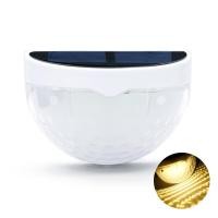 ราคา Warm Homie โคมไฟติดผนัง LED พลังงานแสงอาทิตย์ครึ่งวงกลมกลางแจ้งกันน้ำ Decor Light Sconce รั้วขั้นตอนโคมไฟสำหรับ Country House Garden (16169805090)