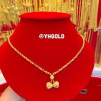 ราคา สร้อยคอทอง2สลึง YHGOLD คตกิต ทาโร่พร้อมจี้ ทองแท้เยาวราช96 5 มีใบรับประกัน (18148690628)