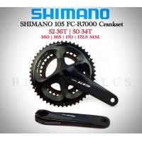 ราคา จานหน้าเสือหมอบ SHIMANO 105 R7000 พร้อมกล่อง ประกันบริษัท (17103091299)
