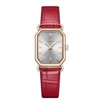 ราคา สินค้ามาใหม่ Julius นาฬิกาข้อมือผู้หญิง รุ่น JA 1356 หน้าปัดสี่เหลี่ยม สายหนัง แบรนด์เกาหลี แฟชั่นฮิตของแท้ (16390525746)