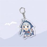 ราคา DUOJI Kawaii ของขวัญของเล่น Vtuber คอสเพลย์ Watson Amelia Gawr Gura พวงกุญแจ Hololive จี้ Hololive พวงกุญแจ Hololive พวงกุญแจ (16863631966)
