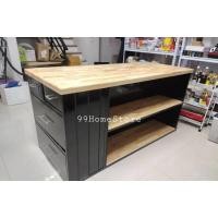 ราคา 99HomeStore เคาน์เตอร์ไอซ์แลนด์กลางครัว ก80 ย180 ส90 (19768930958)