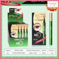 ราคา 166 BOB Hyper Sharp Eyeliner อายไลเนอร์ กันน้ำ กันเหงื่อ หัวเมจิก ขนาด 1 5 กรัม (19224019376)