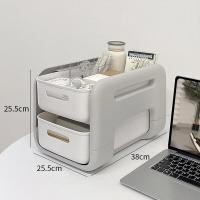 ราคา salvo ชั้นวางหนังสือ ชั้นวางของ 2 ชั้น มีล้อ ชั้นวางของอเนกประสงค์ ตู้เก็บของ ชั้นวางหนังสือบนโต๊ะ ชั้นหนังสือ (20733531439)