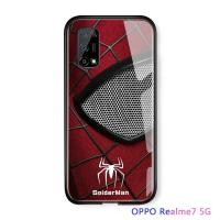 ราคา Hontingaเคสมือถือ เคสโทรศัพท์ เคส Realme 7 5GกรณีMarvelเคสโทรศัพท์สำหรับชายกัปตันอเมริกาไอรอนแมนSpidermanแก้วเคสโทรศัพท์ฝาหลังปลอกเคสแข็งสำหรับชาย (6079420668)