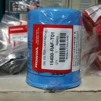 ราคา กรองน้ำมันเครื่อง ฮอนด้า แท้ศูนย์ HONDA CIVICCRVACCORDJAZZBRIOFREEDBRVHRV เฉพาะเครื่องเบนซิน 15400 RAF T01 (6835294695)