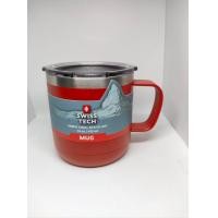 ราคา แก้วน้ำเก็บอุณหภูมิ SWISS TECH ขนาด 14oz รุ่น 71005 สีแดง (20198940836)