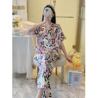 ราคา ส่งเร็วพิเศษ A 52 SL ชุดนอน ชุดนอนผ้าซาติน แขนสั้น ขายาว อก 52 นิ้ว ชุดนอนพลัสไซส์ สำหรับสาวอวบ ลายการ์ตูน สินค้าพร้อมส่ง (17452145449)