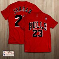 ราคา Nba Chicago Bulls 23 Micheal Jordan เสื้อยืดบาสเก็ตบอลสไตล์คลาสสิก ILHY (20474205662)