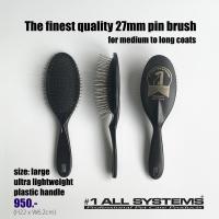 ราคา 1 All Systems แปรงหวีขนสำหรับสัตว์เลี้ยงด้ามพลาสติกขนาดใหญ่ Pin Brush Large (13014562461)