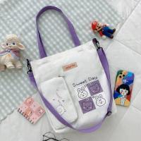 ราคา Beauty Gift88กระเป๋าลายการ์ตูนน่ารัก กระเป๋าผ้า เป้ทำงาน ผ้ารักษ์โลกร้อน สะพายไหล่ A689 (18438237164)