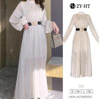 ราคา ZY HT ล้างสต๊อก ใช้คูปอง299บาทขึ้นไป เดรสผู้หญิง เดรสสีครีม ชุดไปทะเล เดรสผ้าชีฟอง เดรสทำงาน เดรสออกงาน เดรสเกาหลี EraVogue 4693 (7918384363)