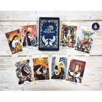 ราคา Solar KingdomTarot ไพ่ยิปซีแท้ขอบทองหรูหรา ไพ่ยิปซี ไพ่ทาโร่ต์ ไพ่ออราเคิล Tarot Oracle (20748323562)