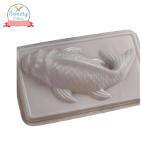 ราคา แม่พิมพ์พลาสติกขุ่น พิมพ์ขนม พิมพ์วุ้น รูปปลาคาร์ฟ กลาง (9403678771)