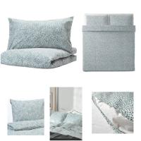 ราคา IKEA แท้ ขายถูกที่สุด ปลอกผ้านวม พร้อมปลอกหมอน อิเกีย มีผ้านวมแบบมีลาย 1 รายการ (20100162771)