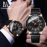 ราคา LouisWill นาฬิกาควอตซ์นาฬิกาข้อมือแฟชั่นสำหรับผู้ชายนาฬิกาข้อมือธุรกิจแบบลำลองนาฬิกาข้อมือนาฬิกาหนังตัวชี้เรืองแสง3ATM นาฬิกากันน้ำพร้อมปฏิทิน (19841121830)