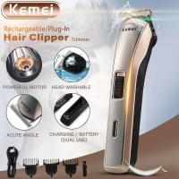 ราคา Kemei ปัตตาเลี่ยนไร้สาย โกนหนวด ตัดผม รุ่น KM 418 (873870205)