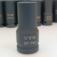 ราคา ลูกบล็อกยาว บล็อกลม 3 4 6หุน เบอร์ 17 มม สำหรับ บล็อกลม บล็อกแบต บล็อกไฟฟ้า IMPACT SOCKET (19707052801)