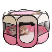 ราคา คอกสัตว์เลี้ยง 8เหลี่ยม คอกหมา คอกแมว คอกแมวพับได้ กรงแมว คอกกั้นหมา คอกสัตว์ คอกสุนัขพกพา ที่นอนแมว คอกสุนัข (19779803818)