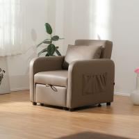 ราคา Decos โซฟาหนัง 1 ที่นั่ง ปรับนอนได้ รุ่น EMBER สีน้ำตาลอ่อน AB (20335724070)