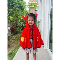 ราคา เสื้อคลุมฮาโลวีน พ่อมด แม่มด ชุดคอสเพลย์แม่มดฮาโลวีน สำหรับเด็ก พร้อมส่ง (20402676380)