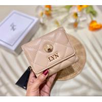 ราคา กระเป๋าสตางค์ ใบสั้น lyn รุ่นพับ พร้อมกล่อง (20436265586)