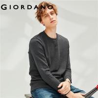 ราคา Giordano เสื้อสเวตเตอร์ คอกลม เข้ารูป สีเดียว Free Shipping 01029791 (20221550478)