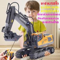 ราคา t Trading รถขุดบังคับ รถแม็คโครบังคับ รถบังคับวิทยุ รถบังคับ รถของเล่นเด็ก รถแม็คโคบังคับ รถขุดบังคับ 6 ช่อง รุ่นโลหะผสม รถบังคับ USB ชาร์จได้ แบตเตอรี่ความจุสูง การสาธิตอัตโนมัติ เอฟเฟกต์เสียงจำลอง แ