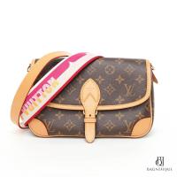 ราคา LOUIS VUITTON DIANE BROWN MONOGRAM FUCHSIA CANVAS GHW (18789241656)
