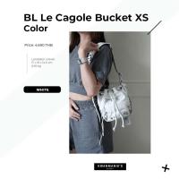 ราคา kwanmaniescloset BL Le Cagole Bucket XS กระเป๋าถือ กระเป๋าสะพาย กระเป๋าแฟชั่นผู้หญิง (16414283981)
