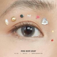 ราคา คอนแทคเลนส์ Mini Bom Brown Gray Kitty Kawaii ขนาดมินิ เนียน ธรรมชาติ ขายดีมาก (18707865860)