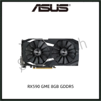ราคา USED ASUS RX590 GME 8GB GDDR5 RX 590 Gaming Graphics Card GPU (20057881195)