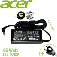 ราคา Acer Adapter 19V 3 42A 65W หัวขนาด 5 5 1 7mm สายชาร์จ เอเซอร์ อะแดปเตอร์ สายชาร์จ Acer สายชาร์จโน๊ตบุ๊ค (16571516099)