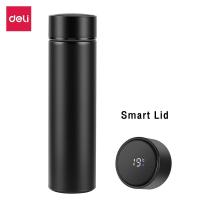 ราคา Deli แก้วเก็บความเย็น จอLCD แสดงอุณหภูมิ กระติกน้ำ กระติกน้ำร้อน 500ml สแตนเลส304 เก็บความร้อนเย็น กระบอกน้ำ Thermos (19756642204)