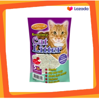 ราคา ทรายแมว คริสตัล ดูดซึมทันที กำจัดกลิ่นได้ดี 5L catty cat (2828380391)