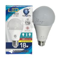 ราคา หลอดปิงปอง LED ขั้ว E27 มีขนาด 3W 5W 7W 9W 13W 15W 18W ยี่ห้อ IWACHI รุ่น A1 มี สีขาว Daylight และ สีวอร์มไวท์ Warmwhite (14360381266)