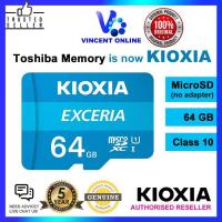 ราคา COD Free ส่ง Adapter Card Reader 100 เดิมแท้ Sd Card Sd การ์ด128Gb KIOXIA Toshiba EXCERIA MicroSDXC 64GB Class 10 100เมกะไบต์ วินาที Micro SD Memory Card เดิมชื่อ (8381285166)