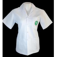 ราคา เสื้อกาวน์ คอฮาวาย ปักกระทรวงสาธารณสุข S อก38 M อก40 L อก42 XL อก44 XXL อก46 (19616952990)