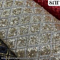 ราคา ผ้าลูกไม้กากเพชร ลายข้าวหลามตัด ผ้าสไบกากเพชร ผ้ากากเพชร ผ้าลูกไม้ ผ้าห่มพระ ผ้าชุดไทย ผ้าสไบ ผ้าเมตร ผ้าหลา (15650545256)