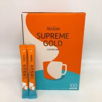 ราคา กาแฟ Maxim SUPREME GOLD 100 ซอง Coffee Mix กาแฟส่งตรงจากเกาหลี กาแฟแม๊กซิม กาแฟเกาหลี (20456744703)
