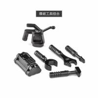 ราคา Compatible with Lego military special forces weapon accessories World War II soldier toy gun camouflage weapon eating chicken assembled building blocks (19587212537)