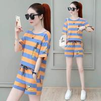 ราคา New ชุดเซต 2 ชิ้น ผู้หญิง กีฬาชุดสูทสองชิ้น แฟชั่นผู้หญิง สไตล์เกาหลี สินค้าพร้อมส่ง (5077440081)