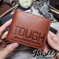 ราคา Tough กระเป๋าสตางค์หนังวัวแท้100 เกรดชามัวร์ กระเป๋าสตางค์ผู้ชาย กระเป๋าสตางค์หนัง กระเป๋าตัง กระเป๋าเงิน กระเป๋าใส่บัตร Leather Wallet รุ่น 3121 (15785760442)