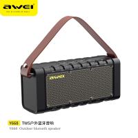 ราคา Awei Y668 ลำโพงบลูทูธเบสสเตอริโอเสียงในร่ม กลางแจ้งลำโพงไร้สาย Power Bank 2200mAh ลำโพงคุณภาพสูง Bass Stereo (20412951718)