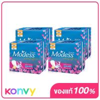 ราคา แพ็คสี่ Modess ผ้าอนามัย Sanitary Pads Non Wings Cottony Soft Heavy Flow 20pcs x 4pack ผ้าอนามัย แบบไม่มีปีก 20 ชิ้น 4 ห่อ (19239589251)