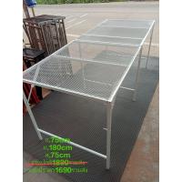 ราคา โต๊ะพับตะแกรงเหล็กฉีกขนาด75 180 75 (12300852555)