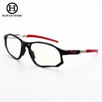 ราคา Hawaii แว่นตากีฬาสำหรับผู้ชาย Blue Light Blocking แว่นตาเล่นเกมกรอบอลูมิเนียมวัด UV400 Anti Blue Ray ชาย Office Square แว่นตากรอบแสง (16281944807)