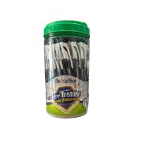 ราคา ปากกาลูกลื่นหมึกน้ำมัน Flex Office 0 7มม 50ด้าม รุ่น Super Trendee FO GELB09 (19821161548)