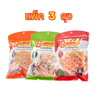 ราคา พรทิพย์ เซ็ตขนม ข้าวเกรียบหมูหยอง ข้าวตังชีวจิต ข้าวตังหมูหยอง 1 แพ็ค 3 ถุง (20412400561)